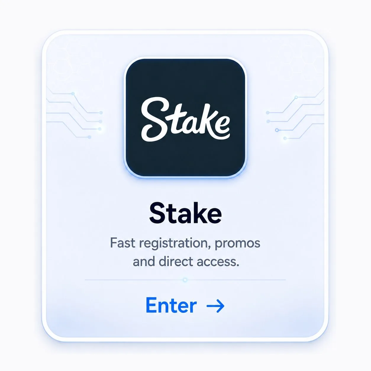 Stake registration